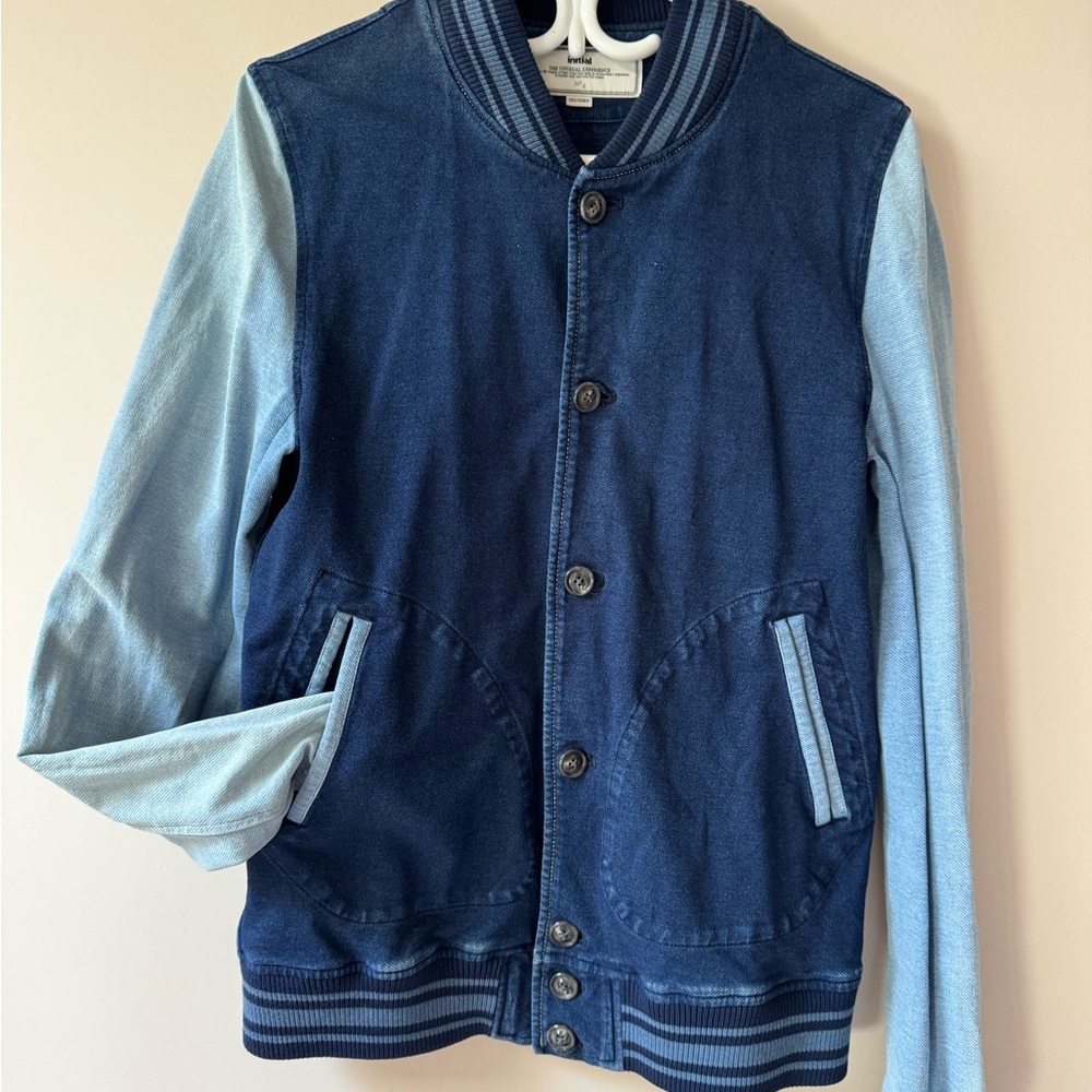 Men’s Blue Jean Bomber